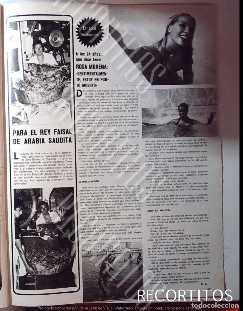Cinema: ROSA MORENA EL REY FAISAL