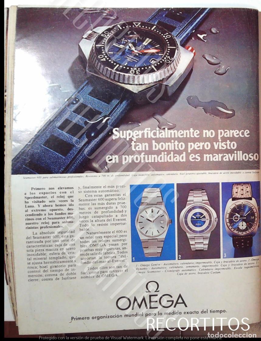 Cinema: OMEGA anuncio publicidad RELOJ