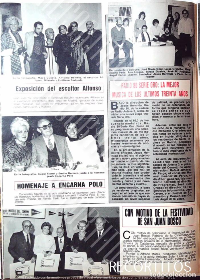 Cinema: AMPARO SOLER LEAL EMILIO ROMERO CUQUI FIERRO ECNARNITA POLO MIKAELA MAYA CUESTA ANTONIO BENITEZ EMIL