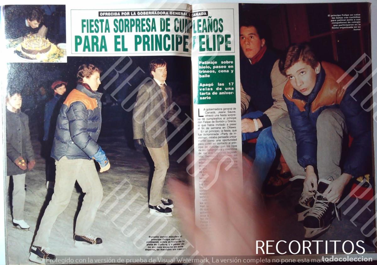 Cinema: EL PRINCIPE FELIPE DE BORBON CUMPLEA&Ntilde;OS EN CANADA