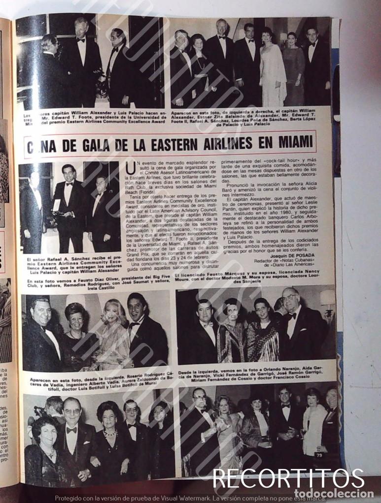 Cinema: EASTERN AIRLINES CENA DE GALA EN MIAMI