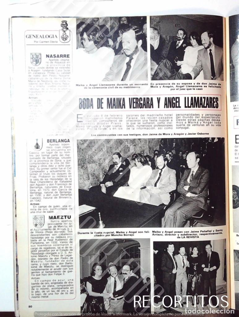 Cinema: MAIKA VERGARA ANGEL LLAMAZARES LA BODA DON JAIME DE MORA Y ARAGON MONCHO BORRAJO PE&Ntilde;AFIE&Ntilde; JAIME