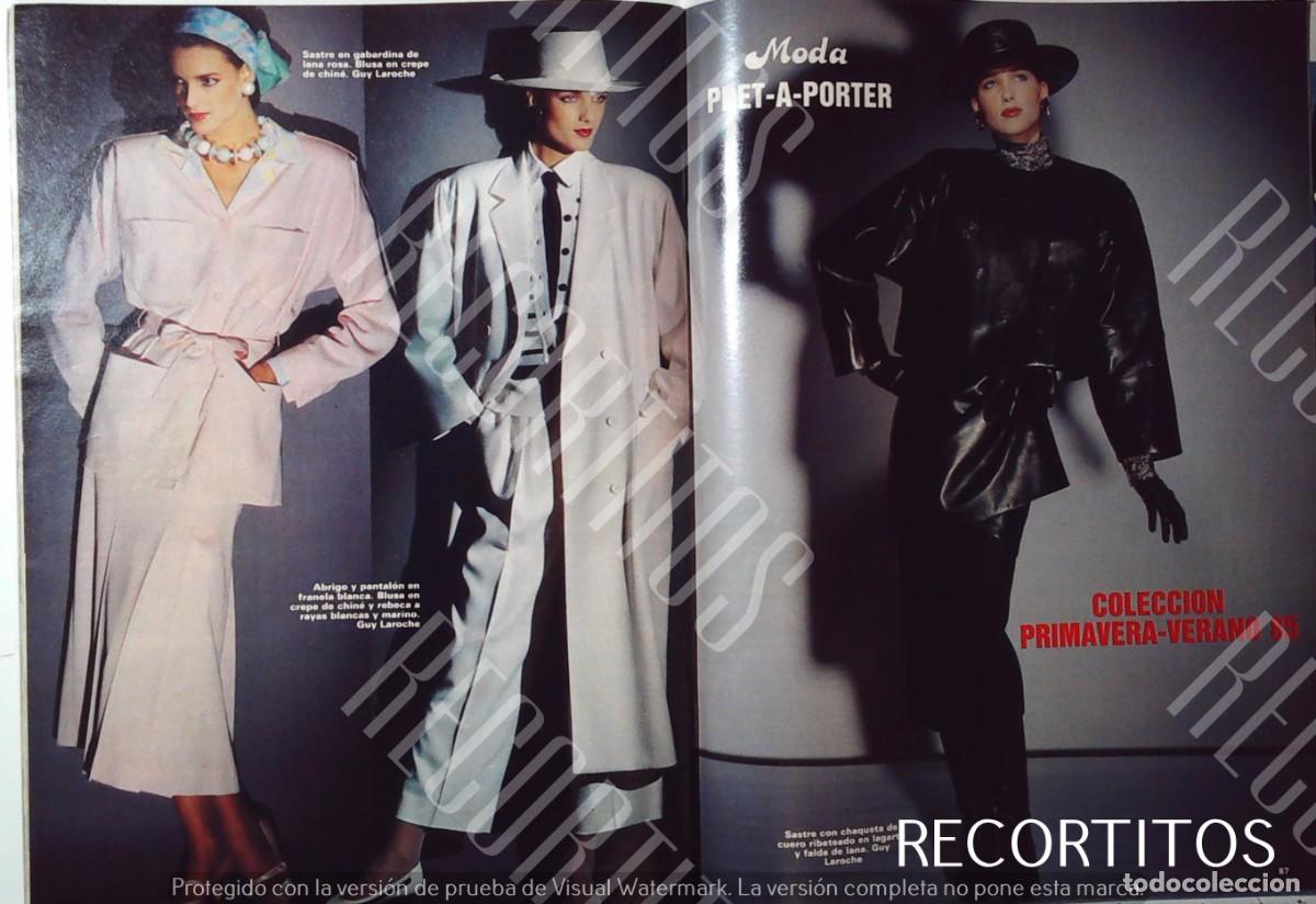 Cin&eacute;ma: MODA PRET A APORTER 1985 GUY LAROCHE