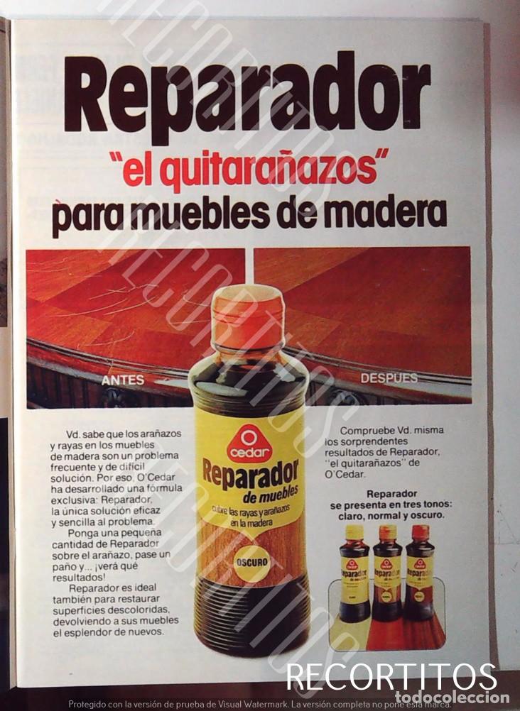 Cin&eacute;ma: CEDAR REPARADOR DE MUEBLES ANUNCIO PUBLICIDAD