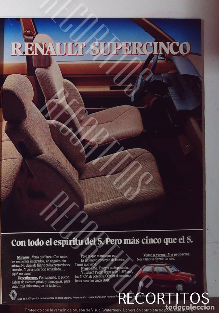 Cinema: RENAULT 5 ANUNCIO PUBLICIDAD