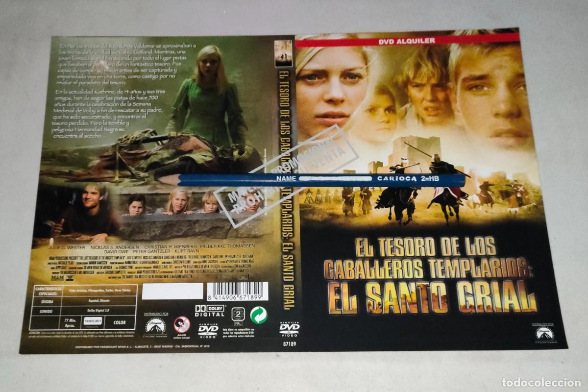 Cin&eacute;ma: CAR&Aacute;TULA DVD &bull; EL TESORO DE LOS CABALLEROS TEMPLARIOS: EL SANTO GRIAL (GIACOMO CAMPEOTTO)