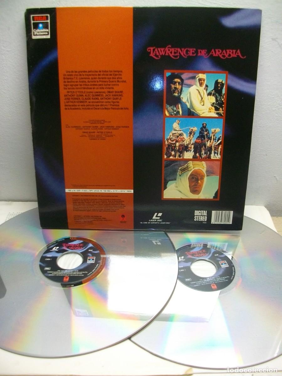 Cine: Lawrence de Arabia VIDEO LASER DISC - Foto 2