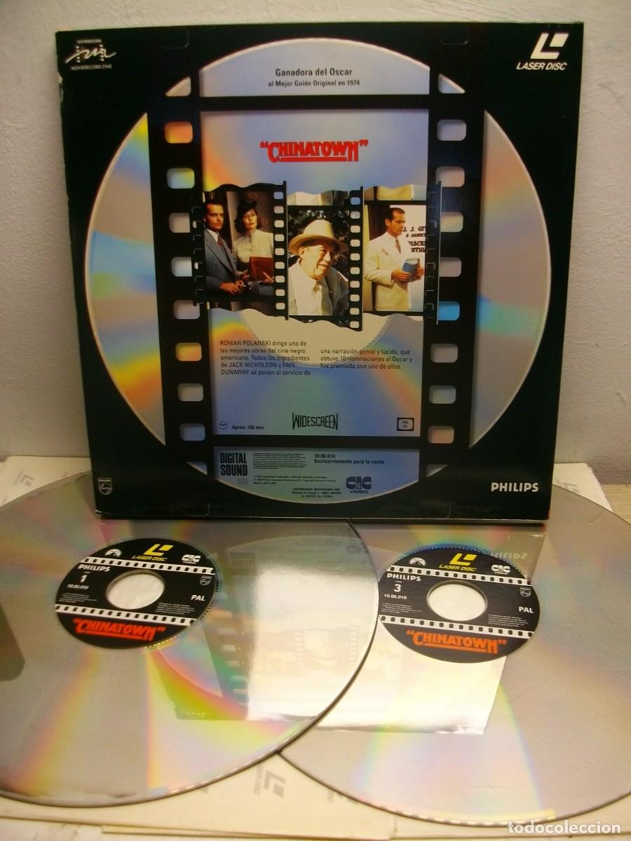 Cine: CHINATOWN en VIDEO LASER DISC - Foto 2