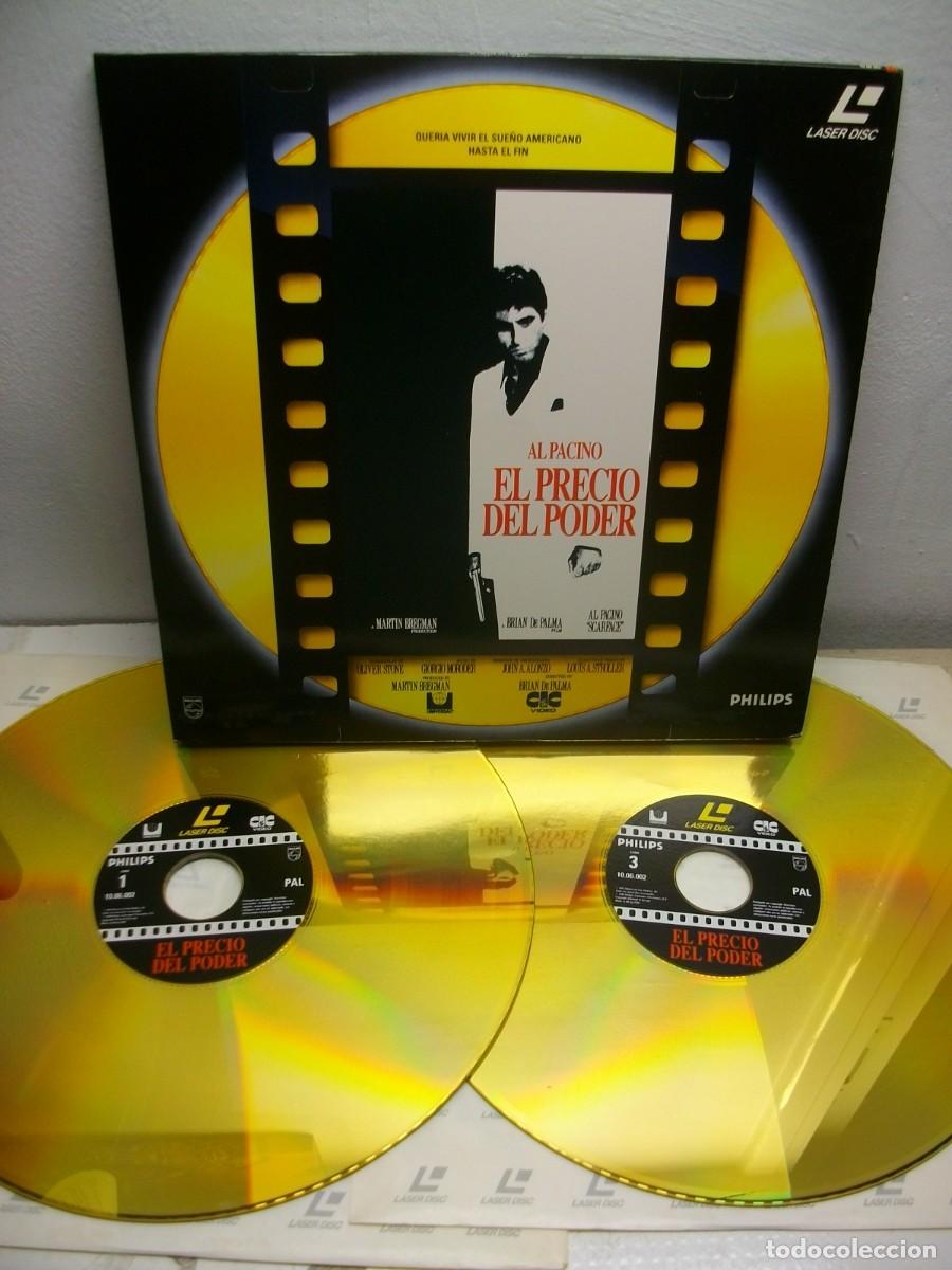 Cine: EL PRECIO DEL PODER en VIDEO LASER DISC
