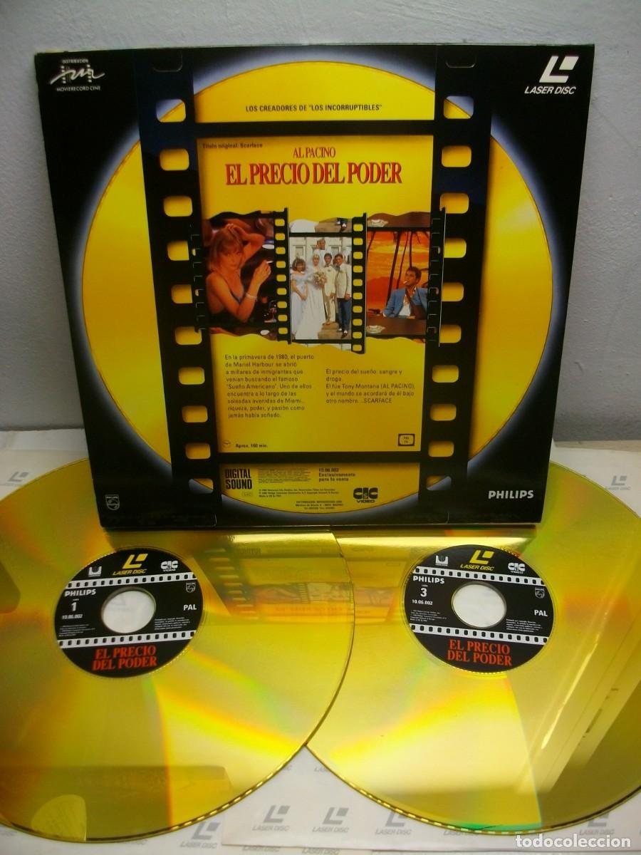Cine: EL PRECIO DEL PODER en VIDEO LASER DISC - Foto 2