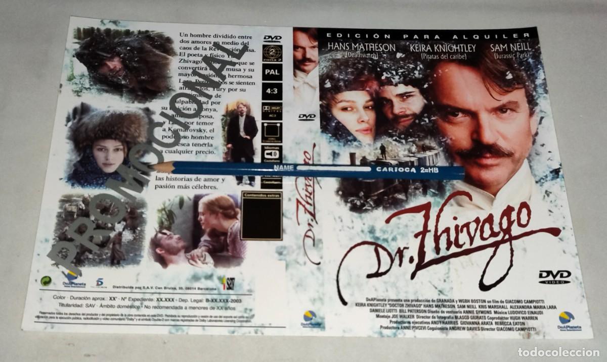 Cine: CAR&Aacute;TULA DVD &bull; DOCTOR ZHIVAGO (GIACOMO CAMPIOTTI)
