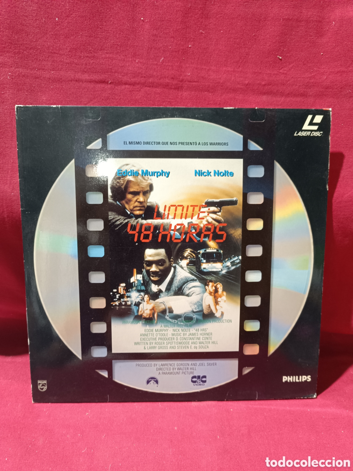 Cine: Laser Disc Limite 48 Horas Eddie Murphy y Nick Nolte
