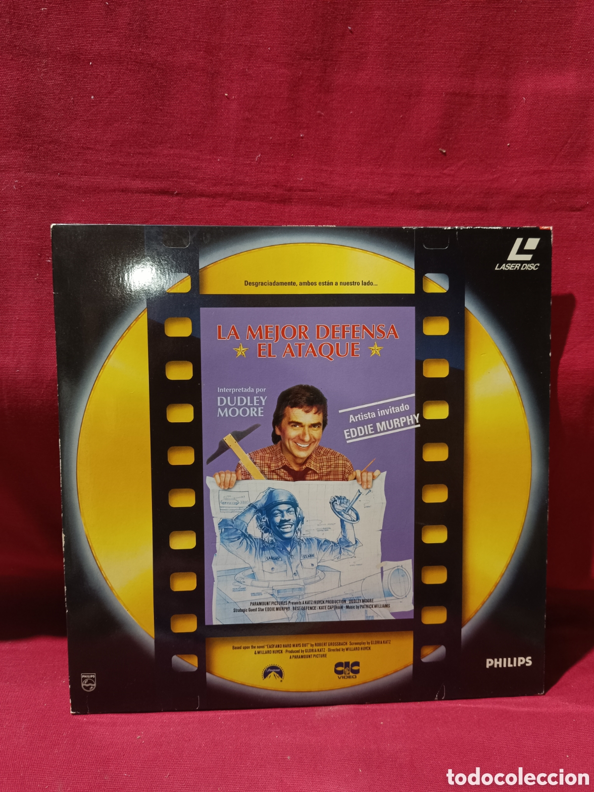 Cine: Laser Disc La Mejor defensa el ataque Eddie Murphy y Dudley Moore