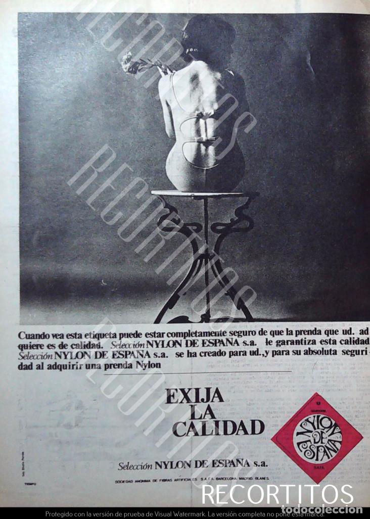 Kino: NYLON TEJIDOS MODA ANUNCIO PUBLICIDAD