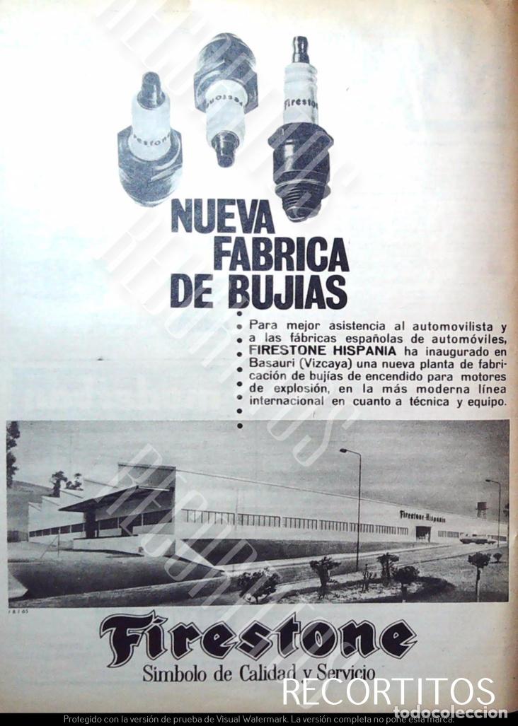 Cin&eacute;ma: FIRESTONE BUJIAS ANUNCIO PUBLICIDAD