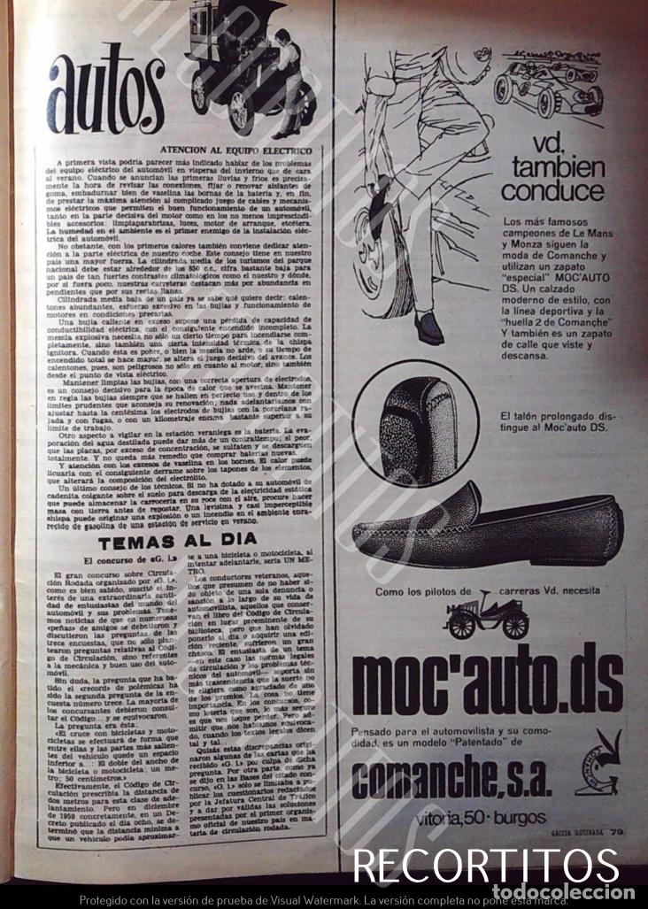 Kino: MOC AUTO DS COMANCHE CALZADOS ANUNCIO PUBLICIDAD