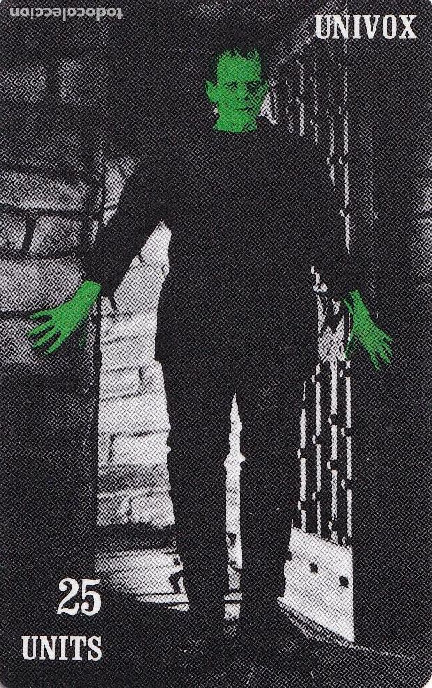 Cine: Tarjeta Telef&oacute;nica prepago USA Univox Frankenstein - CLC