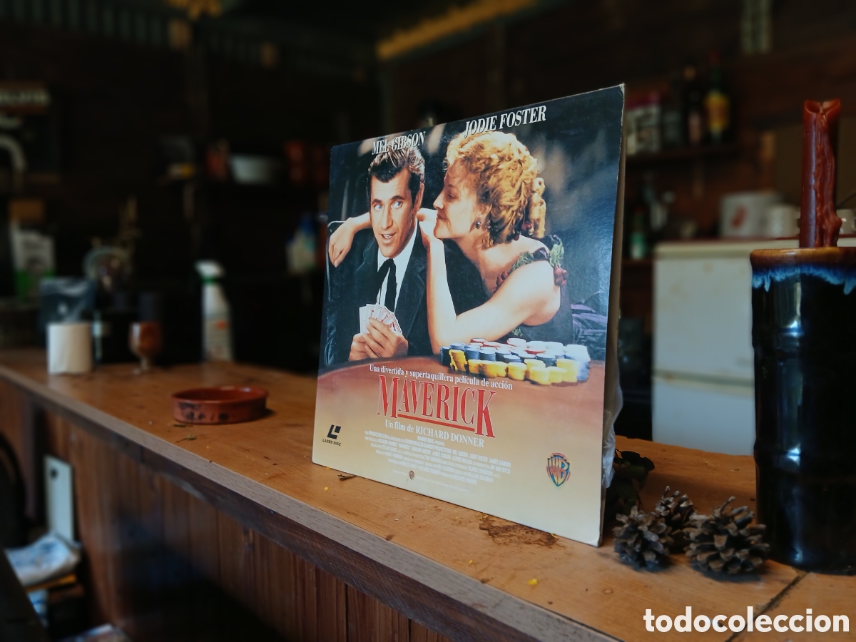 Cine: MAVERICK - BSO - LASER DISC - L - - Foto 3