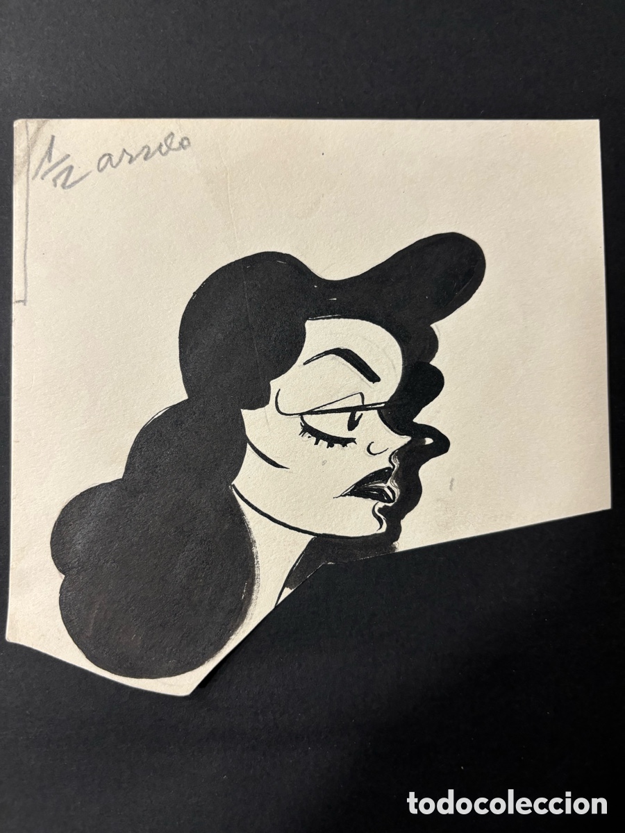 Cine: Caricatura original Sara Montiel