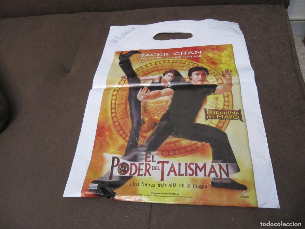 Cine: BOLSA DE PLASTICO EL PODER DEL TALISMAN JACKIE CHAN-SWAT SAMUEL L JACKSON - Foto 1