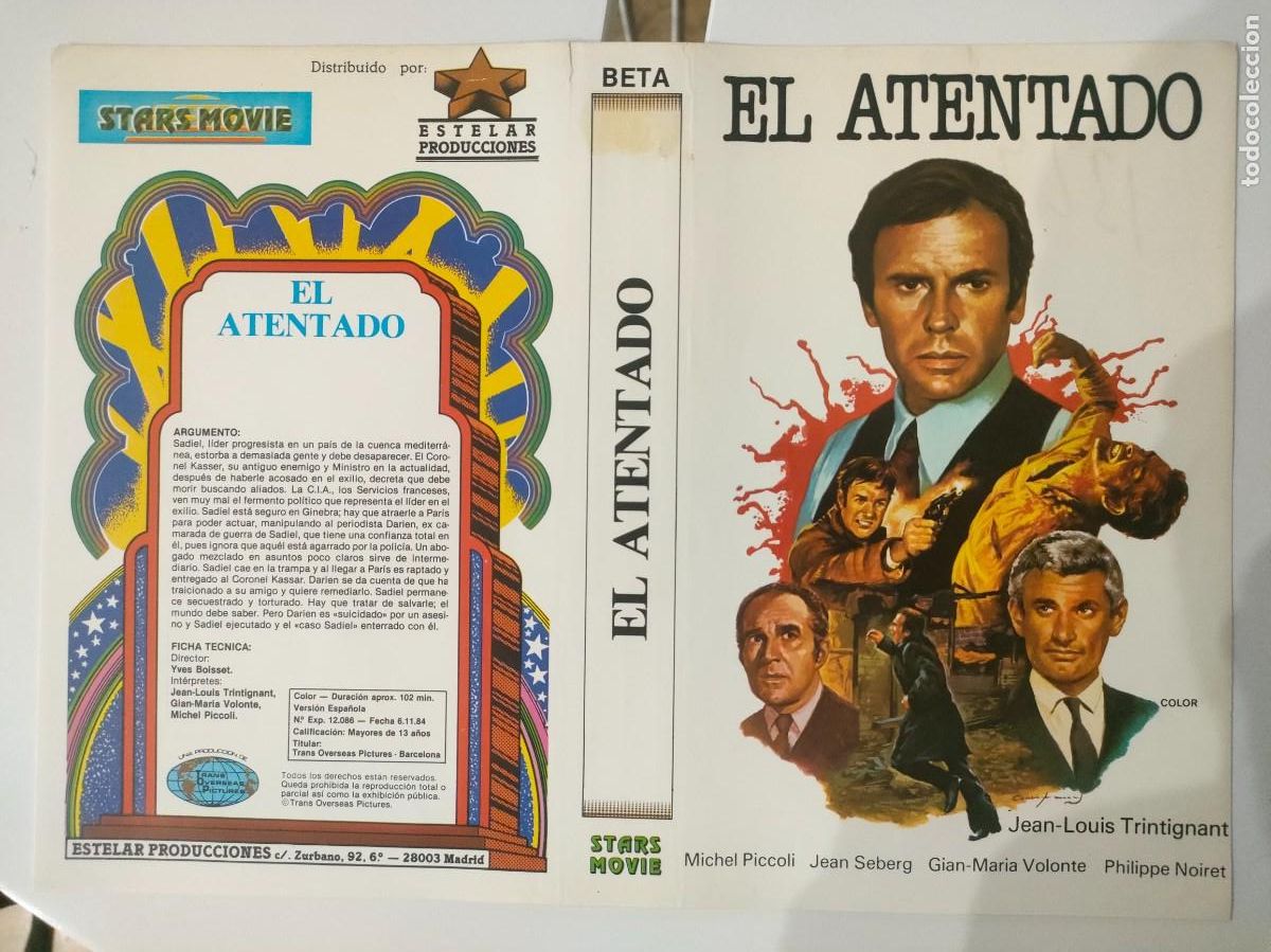 Cine: CARATULA - EL ATENTADO STARS BETA - Foto 1