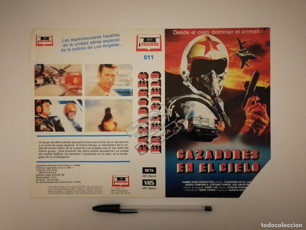 Cinema: CARATULA ORIGINAL -A4- CAZADORES EN EL CIELO - STEPHANIE POWERS