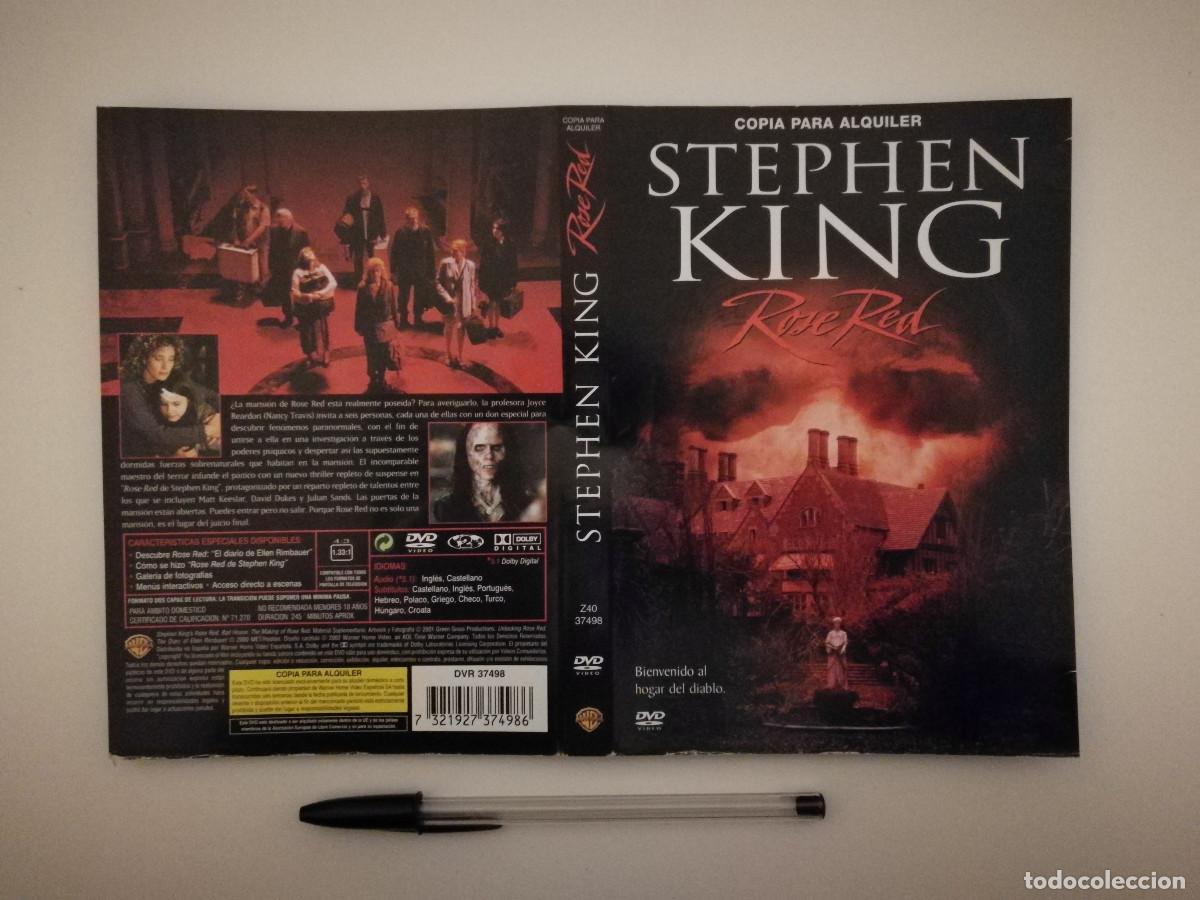 Cine: CARATULA ORIGINAL -A4- ROSE RED - STEPHEN KING - TERROR