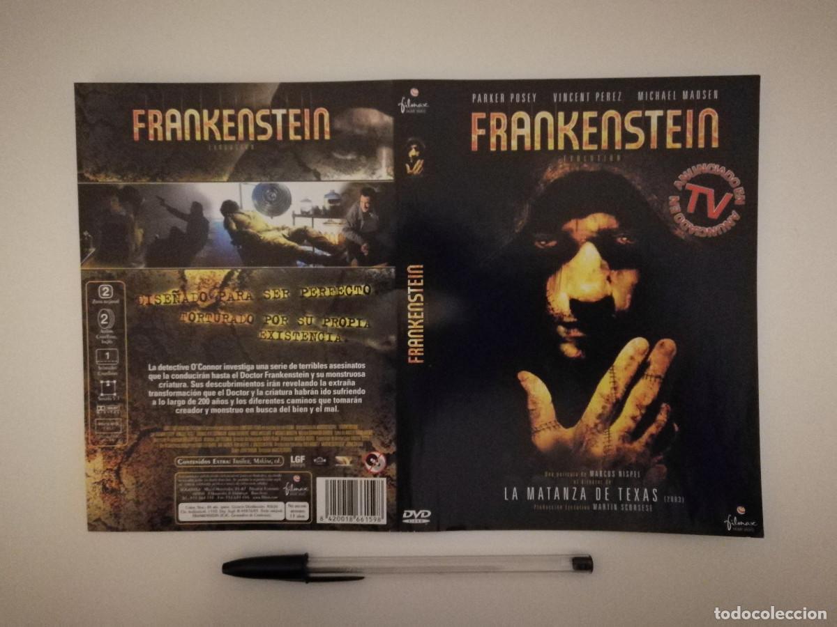 Cine: CARATULA ORIGINAL -A4- FRANKENSTEIN EVOLUTION - TERROR