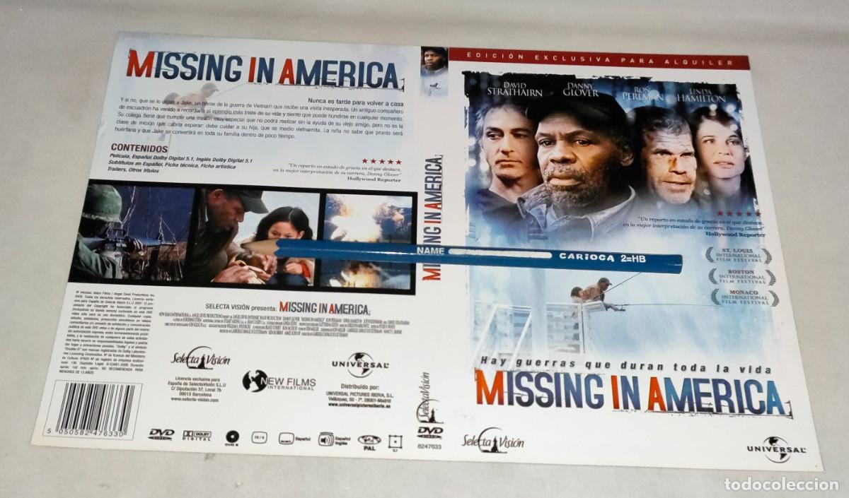 Cine: CAR&Aacute;TULA DVD &bull; MISSING IN AMERICA (GABRIELLE SAVAGE DOCKTERMAN)