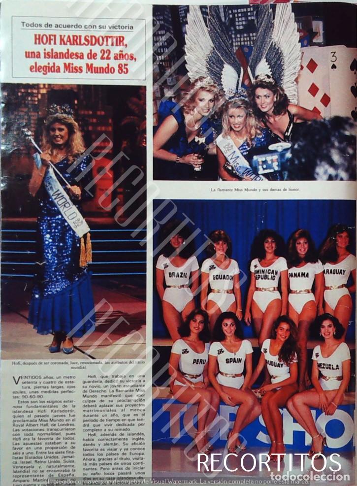 Cine: HOFI KARLSDOTTIR MISS MUNDO WORLD EL SALVADOR