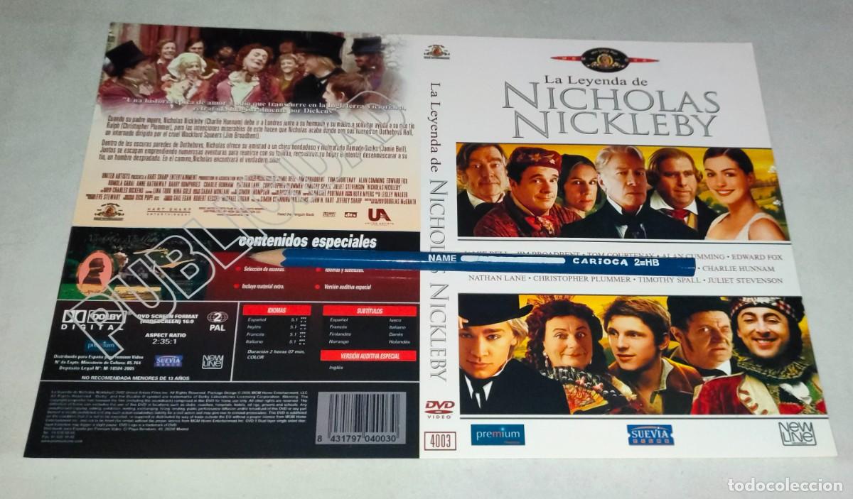 Cine: CAR&Aacute;TULA DVD &bull; LA LEYENDA DE NICHOLAS NICKLEBY (DOUGLAS McGRATH)
