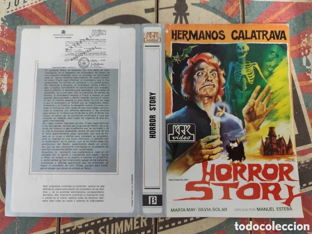 Cine: Car&aacute;tula Beta Horror story - Foto 1