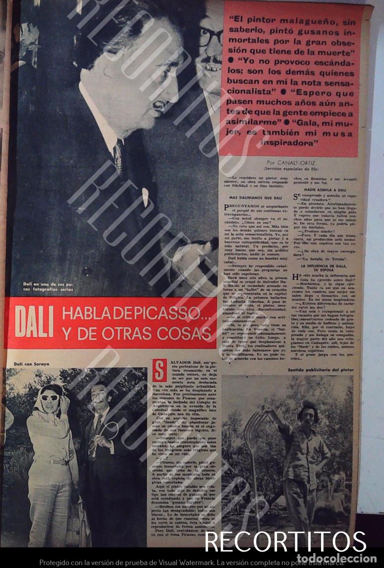 Cine: SALVADOR DALI HABLA SOBRE PICASSO