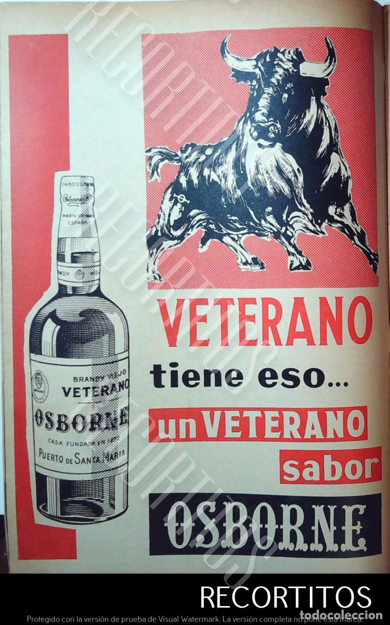 Cine: veterano brandy anuncio publicidad