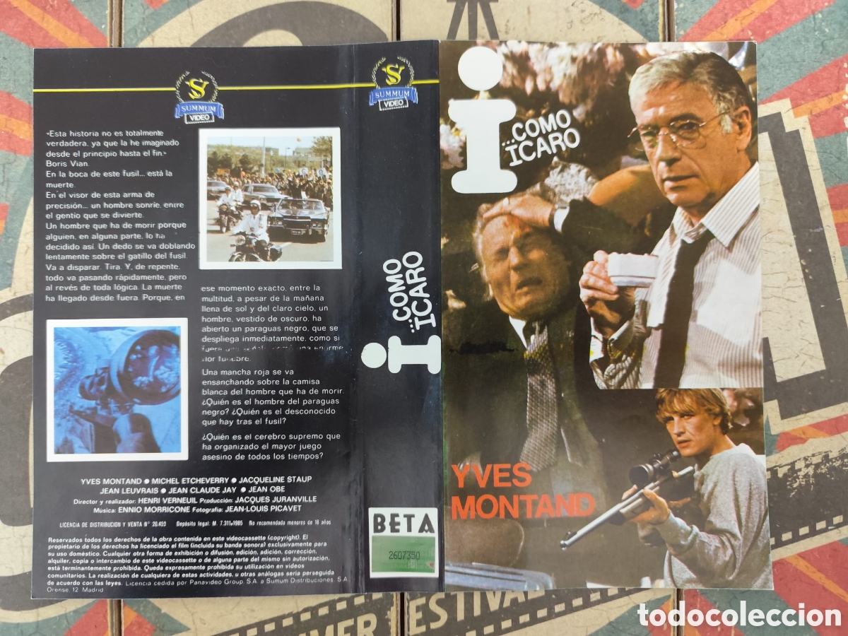 Cine: Car&aacute;tula Beta I.. como Icaro - Foto 1