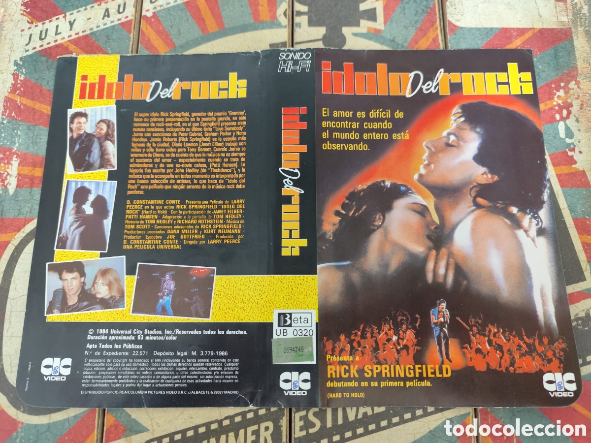 Cine: Car&aacute;tula Beta &Iacute;dolo del rock - Foto 1