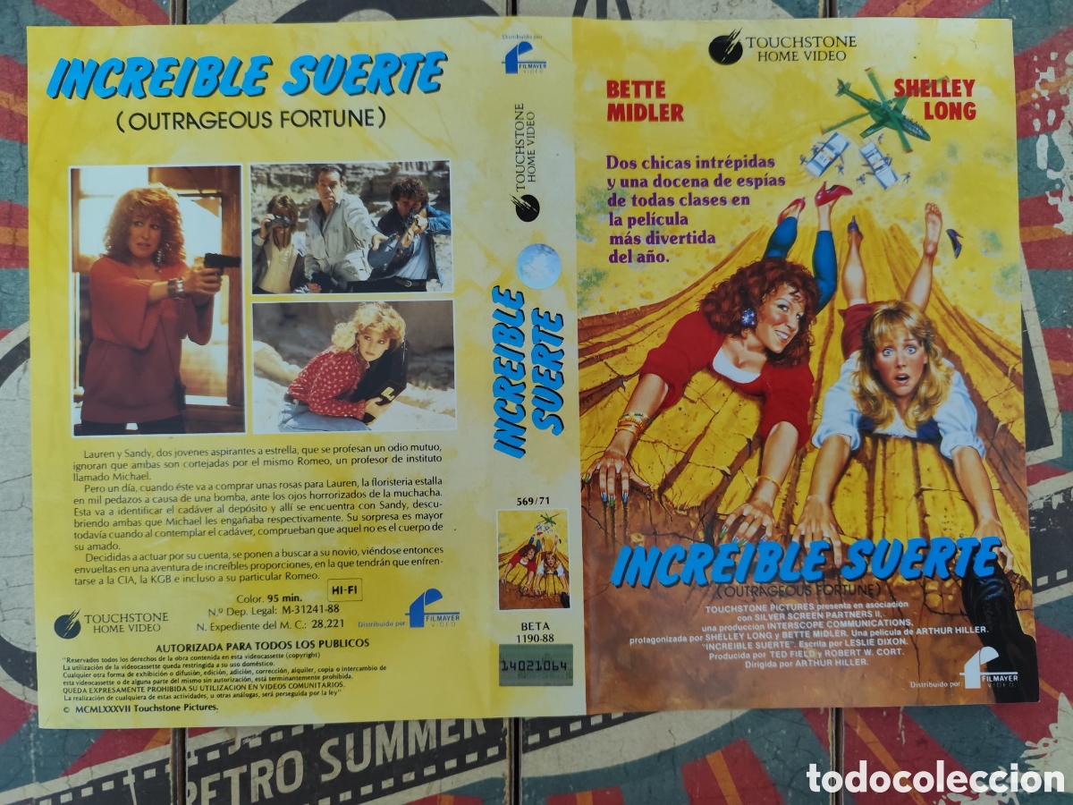 Cine: Car&aacute;tula Beta Incre&iacute;ble suerte - Foto 1