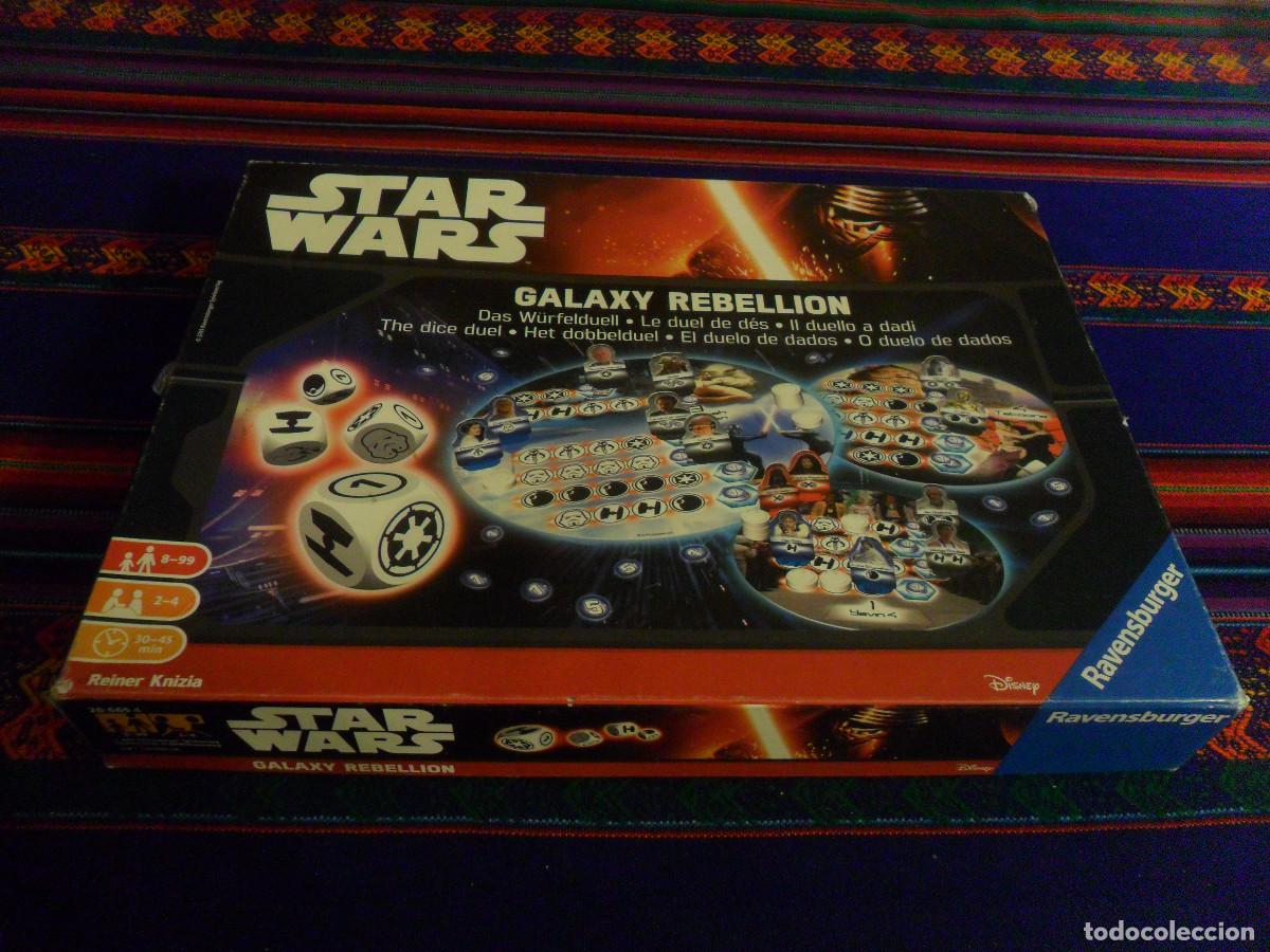 Cine: STAR WARS EPISODIO I LA AMENAZA FANTASMA COMPLETA EL PA&Iacute;S 1999 Y JUEGO GALAXY REBELLION RAVENSBURGER