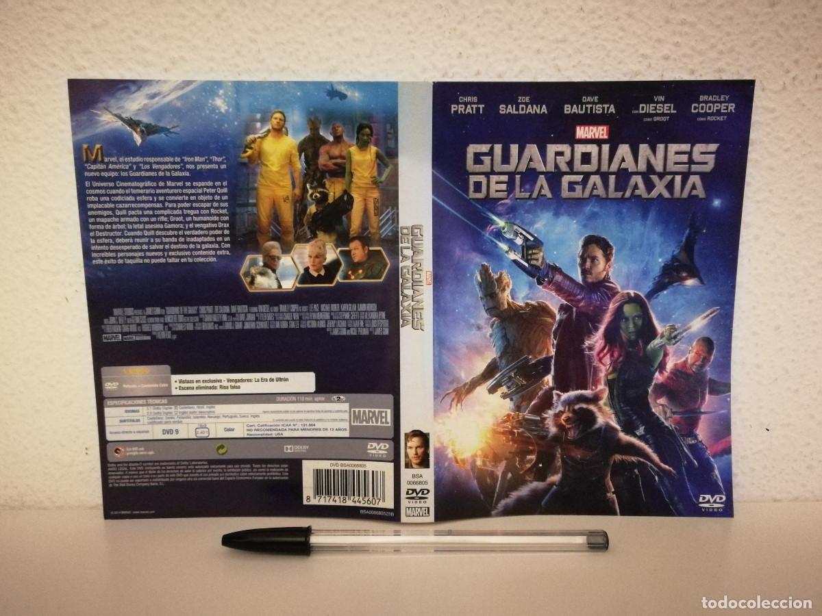 Cin&eacute;ma: CARATULA ORIGINAL - A4 - GUARDIANES DE LA GALAXIA - MARVEL - CIENCIA FICCION