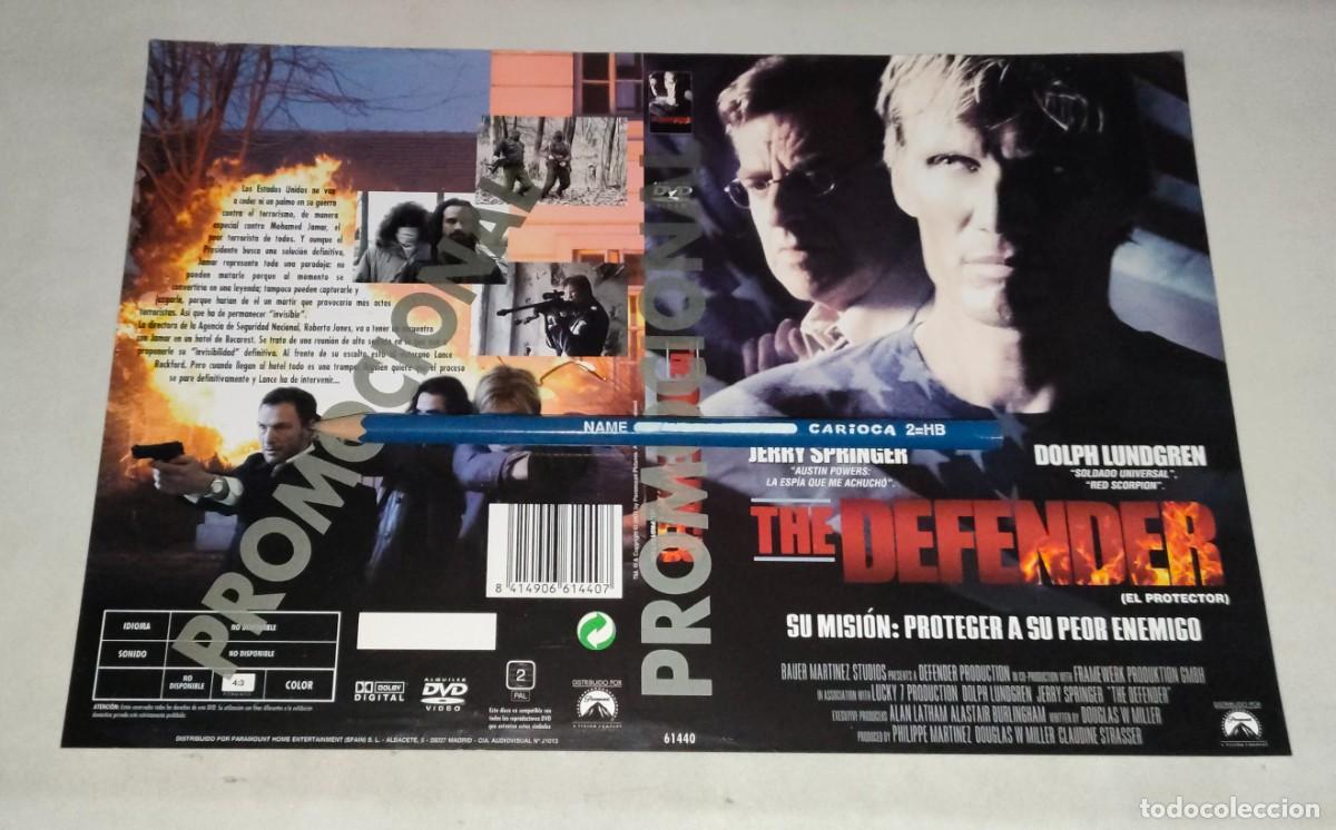 Cine: CAR&Aacute;TULA DVD &bull; THE DEFENDER / EL PROTECTOR (DOLPH LUNDGREN)
