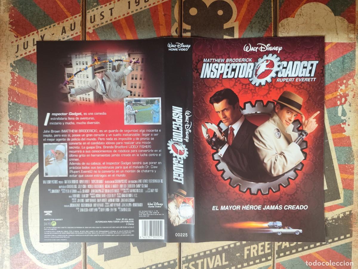 Cine: Car&aacute;tula VHS El inspector Gadget - Foto 1