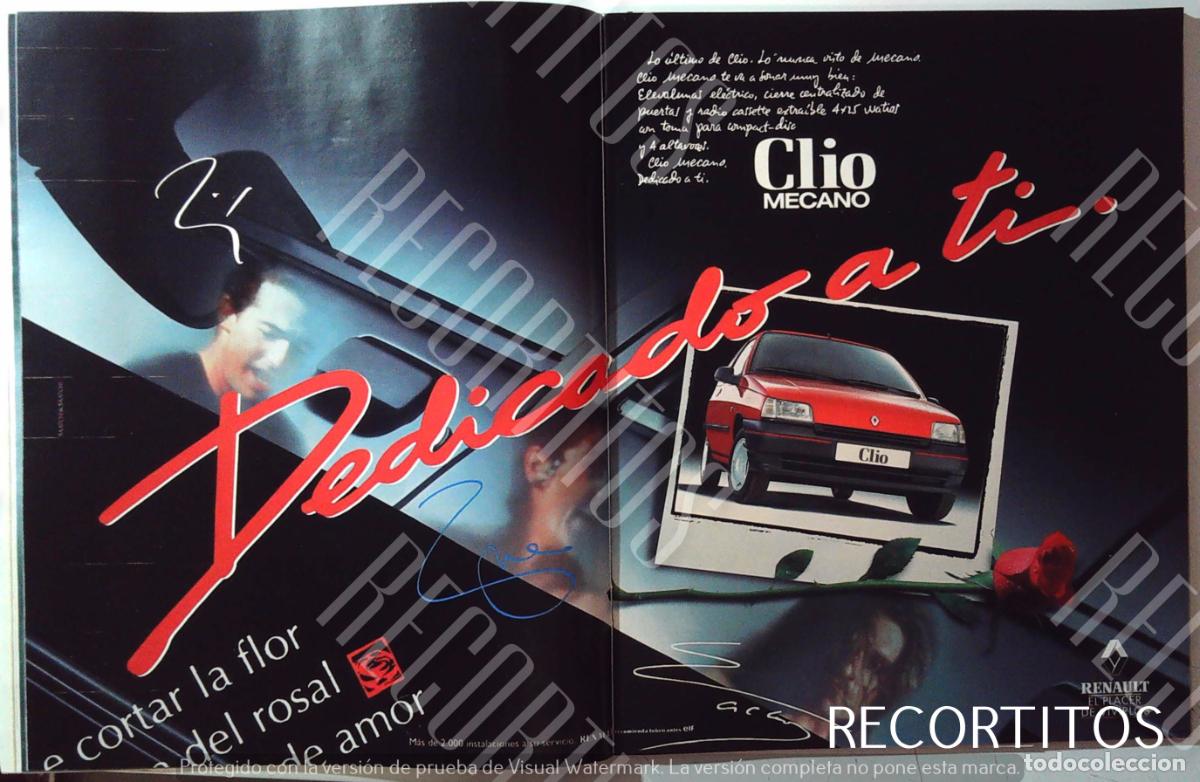 Cinema: renault clio MECANO anuncio publicidad