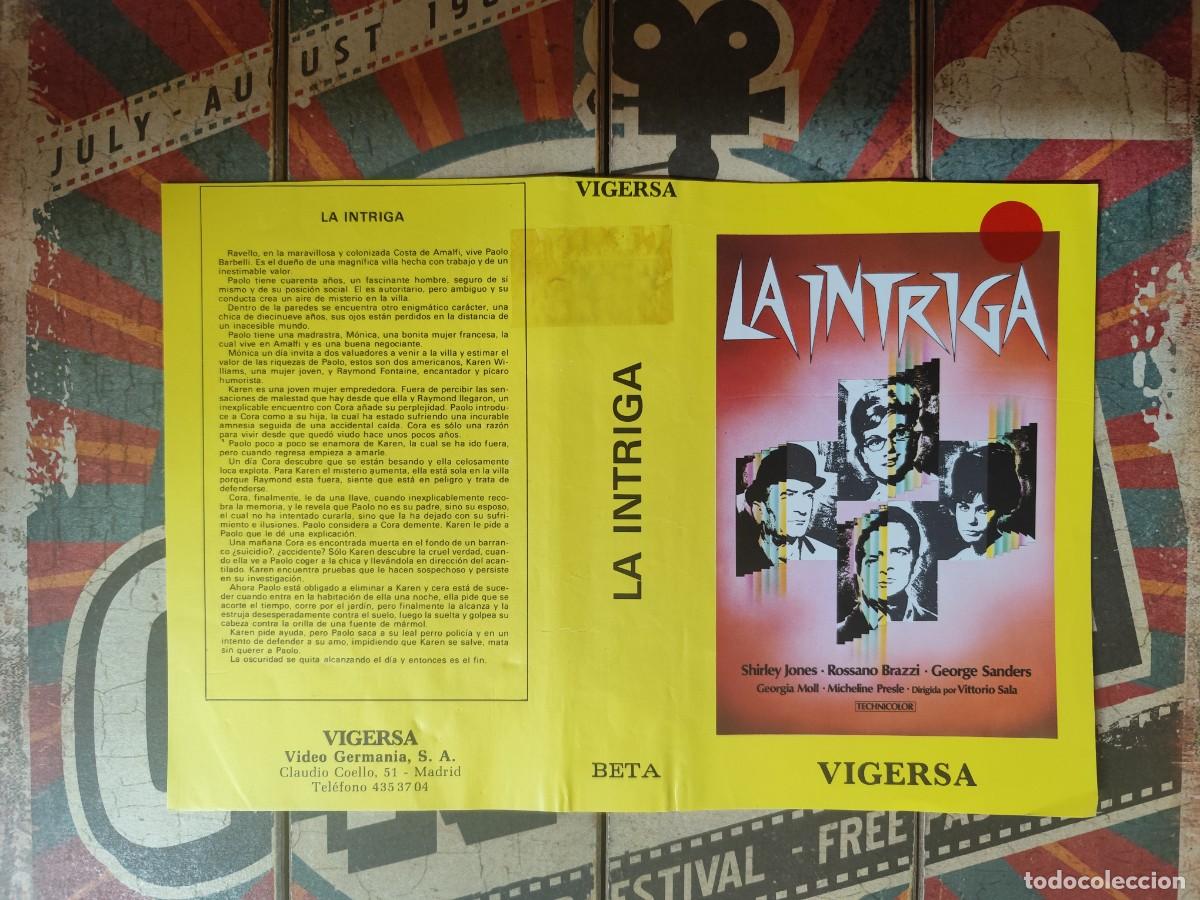 Cine: Car&aacute;tula Beta La intriga - Foto 1
