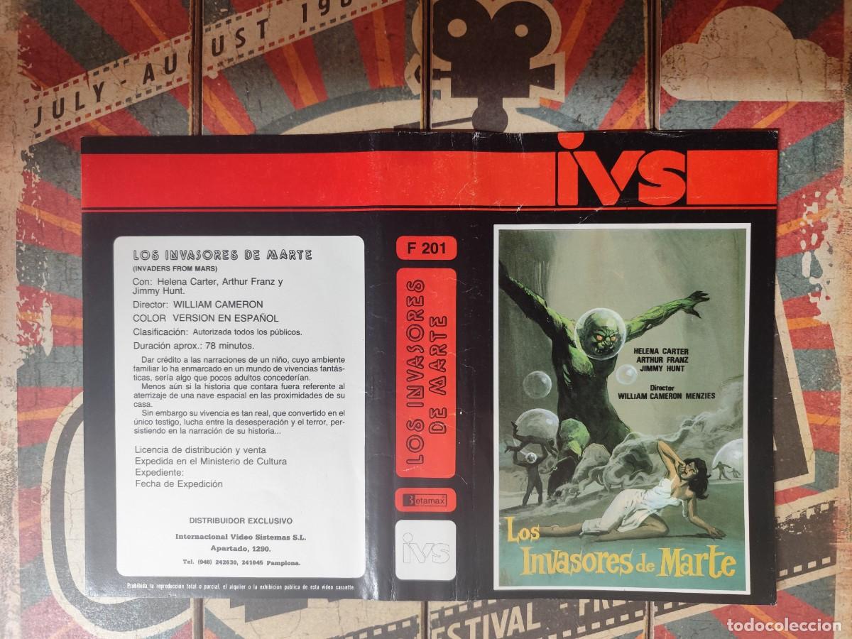 Cine: Car&aacute;tula Beta Los invasores de Marte - Foto 1