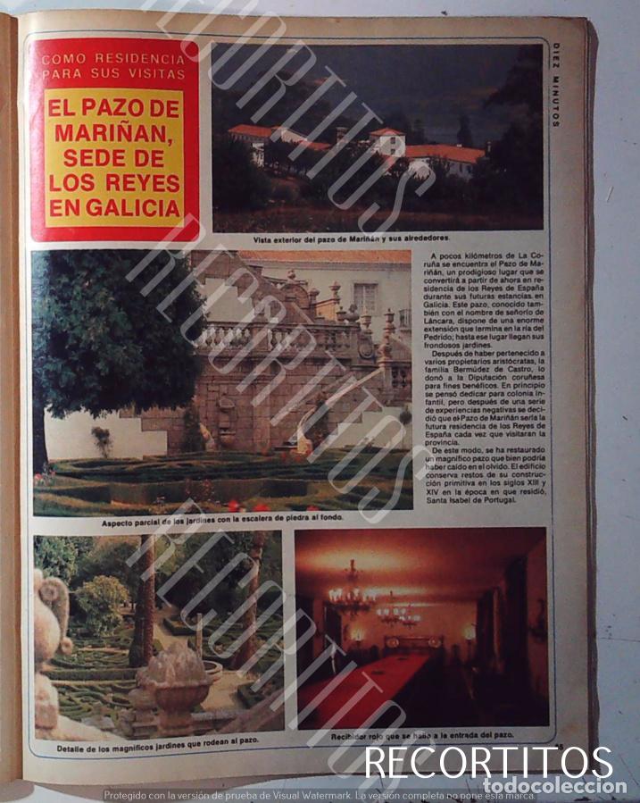 Cine: LOS REYES DE ESPA&Ntilde;A EN EL PAZO DE MARI&Ntilde;AN