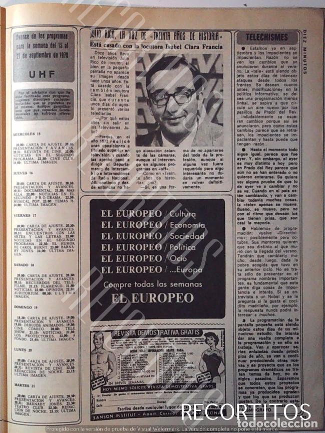 Cin&eacute;ma: JULIO RICO ISABEL CLARA FRANCIA