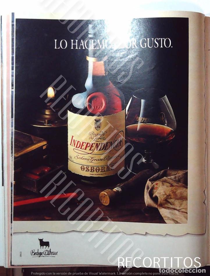 Cine: BRANDY INDEPENDENCIA ANUNCIO PUBLICIDAD OSBORNE