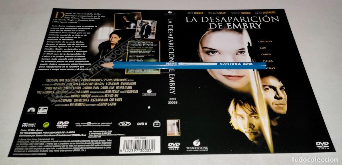 Cinema: CAR&Aacute;TULA DVD &bull; LA DESAPARICI&Oacute;N DE EMBRY (STEPHEN GAGHAN)