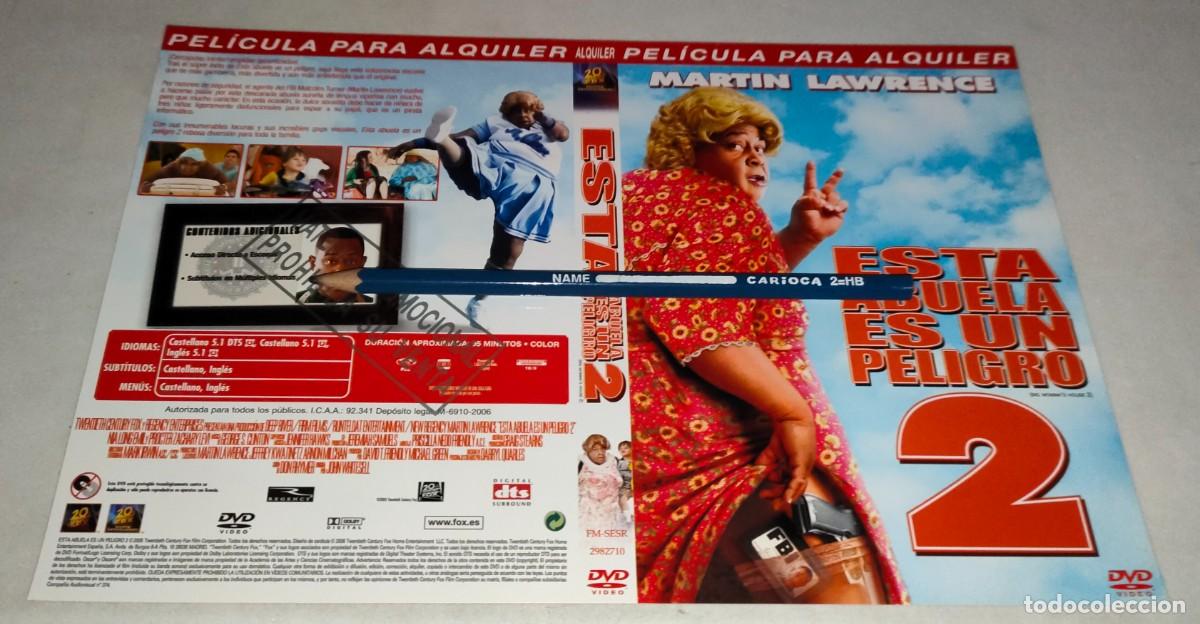 Cinema: CAR&Aacute;TULA DVD &bull; ESTA ABUELA ES UN PELIGRO 2 (JOHN WHITESELL)