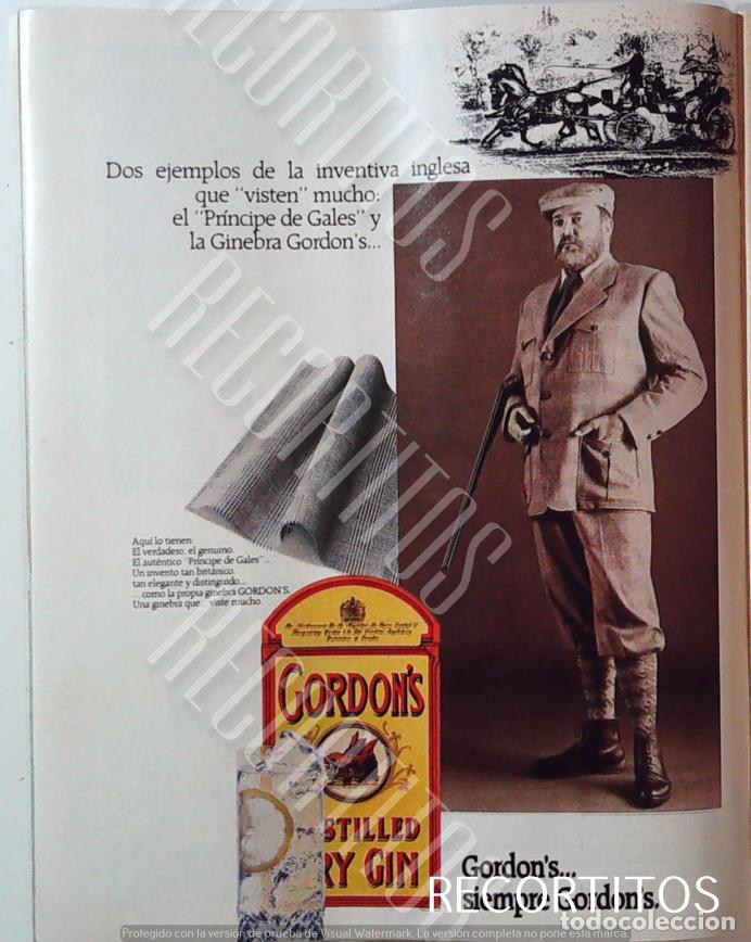 Cine: GORDONS GINS GINEBRA ANUNCIO PUBLICIDAD
